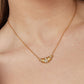 Gouden Croissant ketting