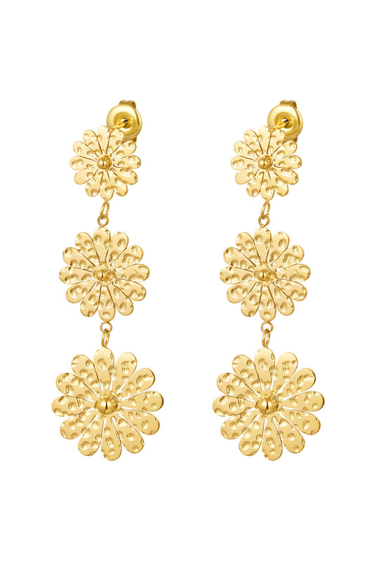 Oorbellen Statement Flower