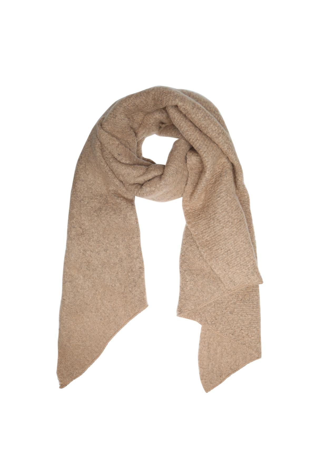 Zachte wintersjaal - Beige