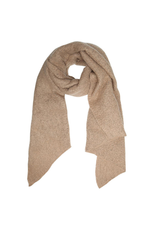 Zachte wintersjaal - Beige
