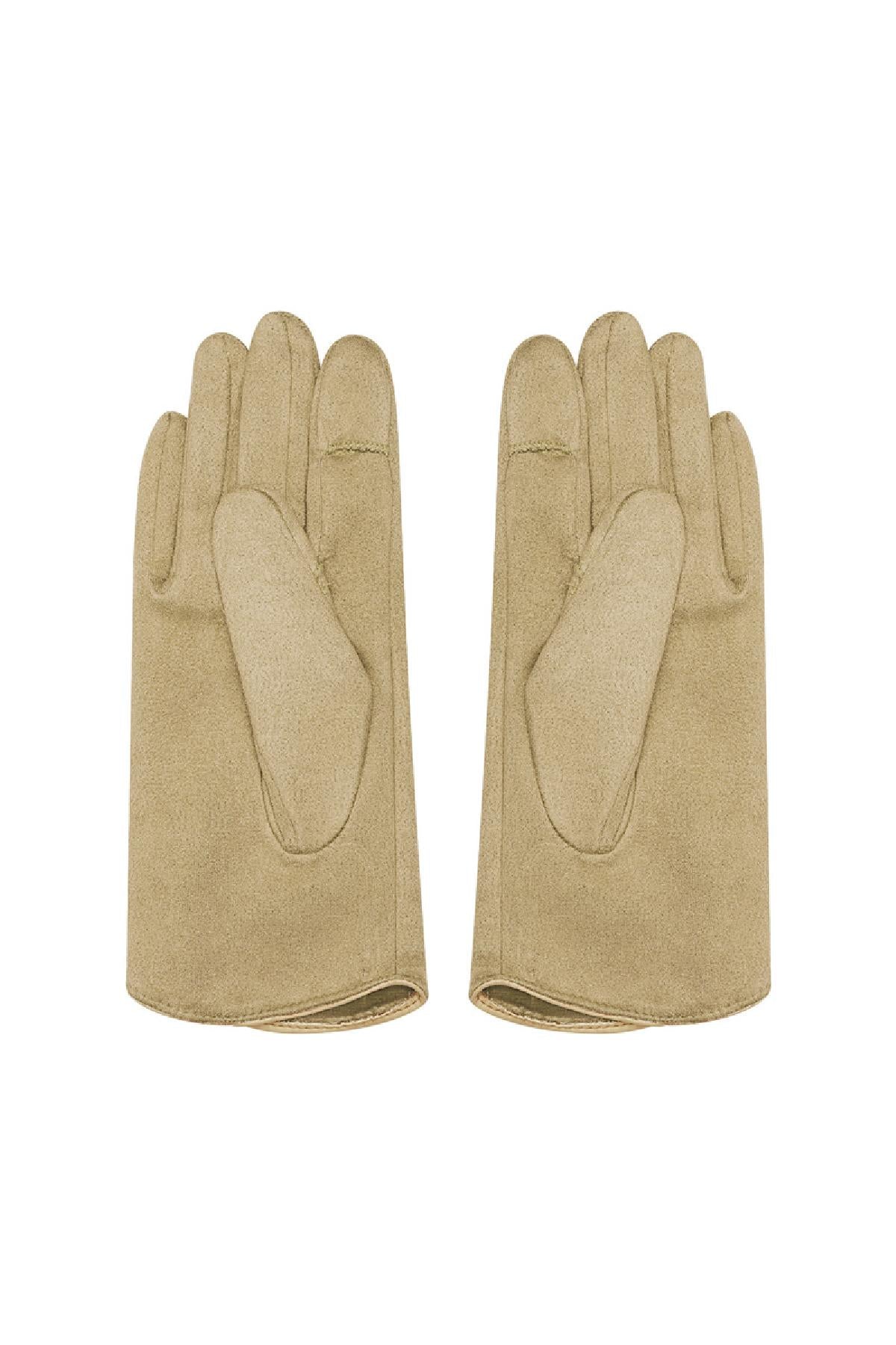 Klassieke handschoenen - Beige