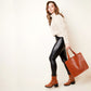 Crocodile Bag - Cognac