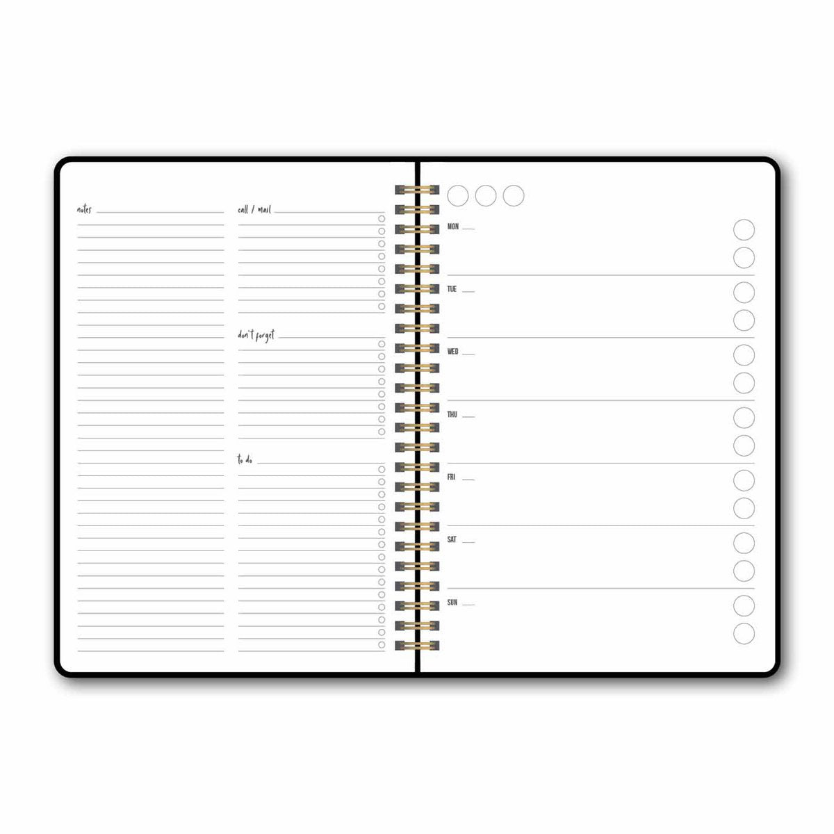 My Black Planner