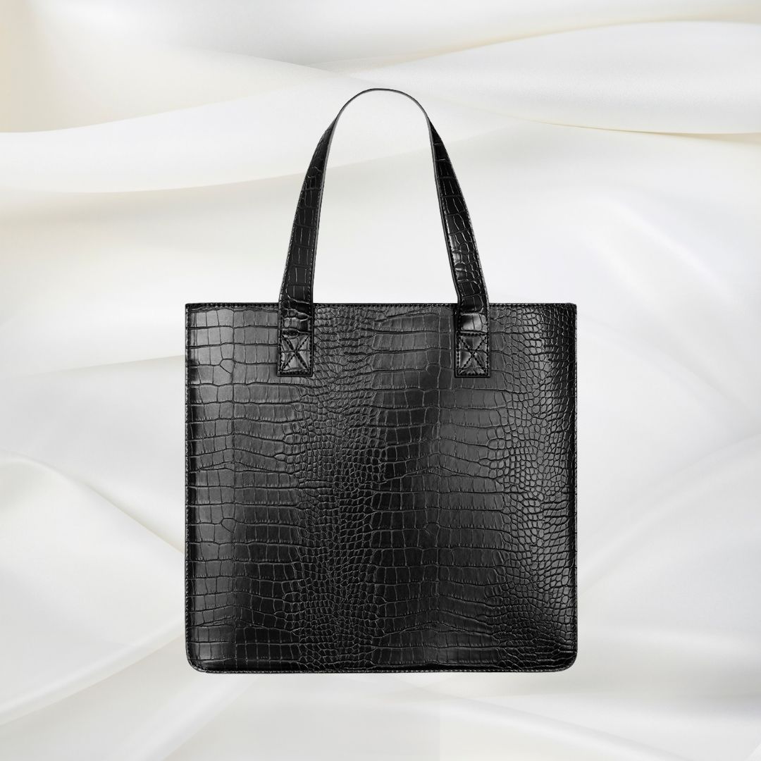 Crocodile Bag - Black