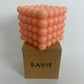 Ravie Bubble Candle - Pink